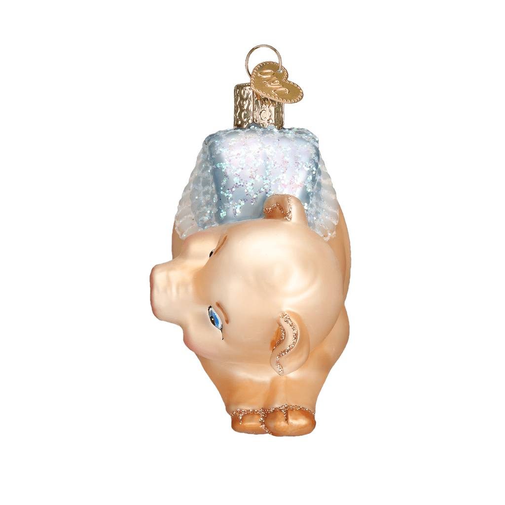 Flying Pig Ornament Old World Christmas