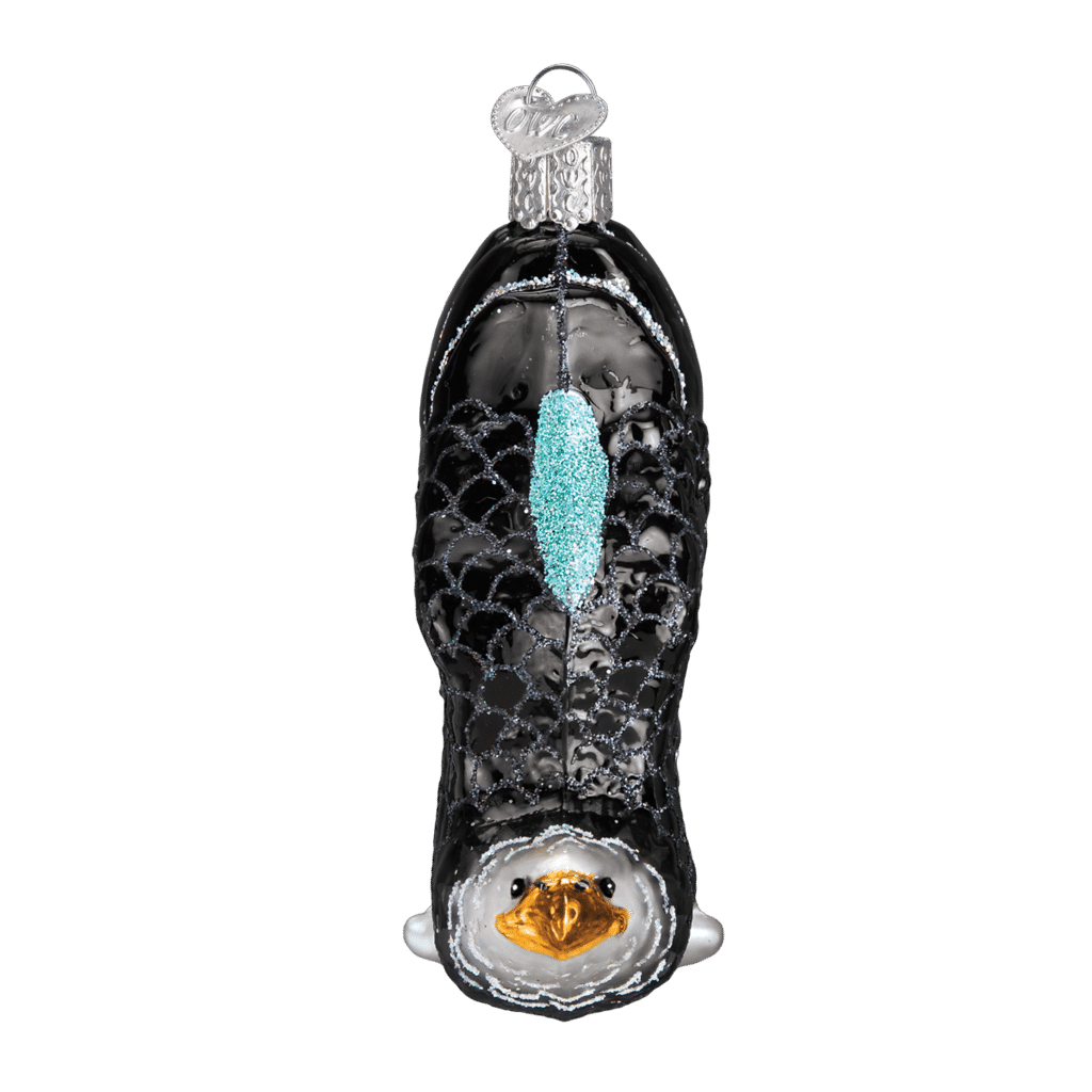 Old World Christmas Blown Glass Eagle in Flight Ornament