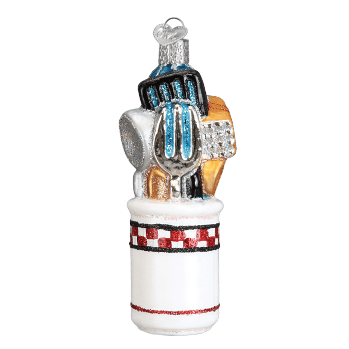 Old World Christmas Blown Glass Kitchen Untensils Ornament