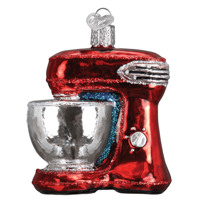 Old World Christmas Blown Glass Stand Mixer Ornament