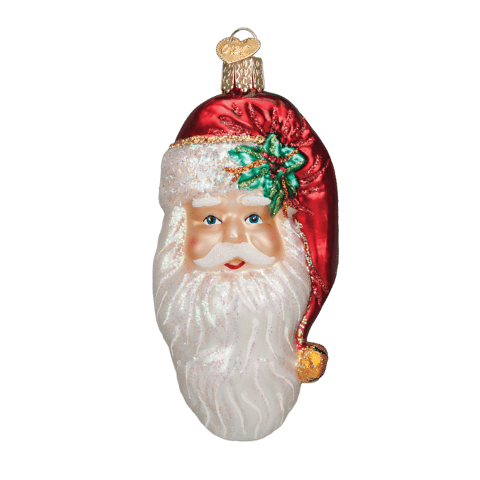 Old World Christmas Blown Glass Nostalgic Santa Ornament