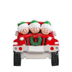 Suv Family Personalized Christmas Ornament Click for More Sizes