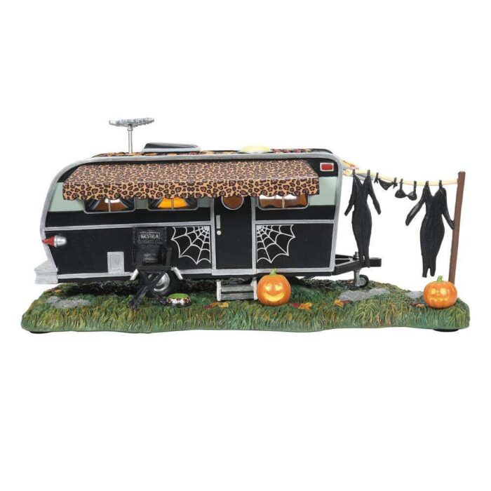Elviras Celebrity Trailer Dept 56 Halloween
