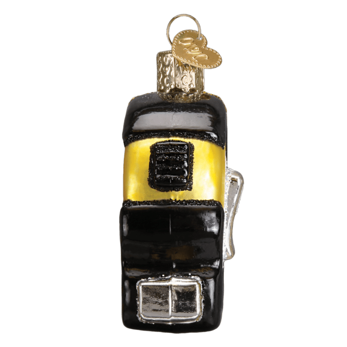 Old World Christmas Blown Glass Tape Measure Ornament