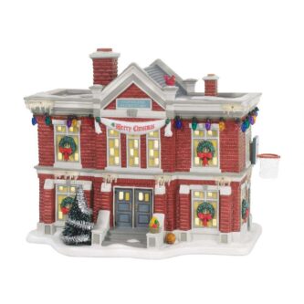 Cleveland Elementary School A Christmas Story Village Dept. 56