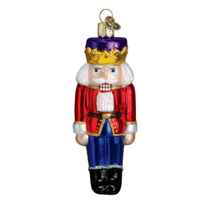 Old World Christmas Blown Glass Nutcracker Prince Ornament