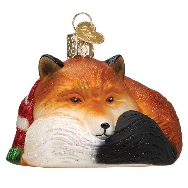 Cozy Fox Ornament Old World Christmas