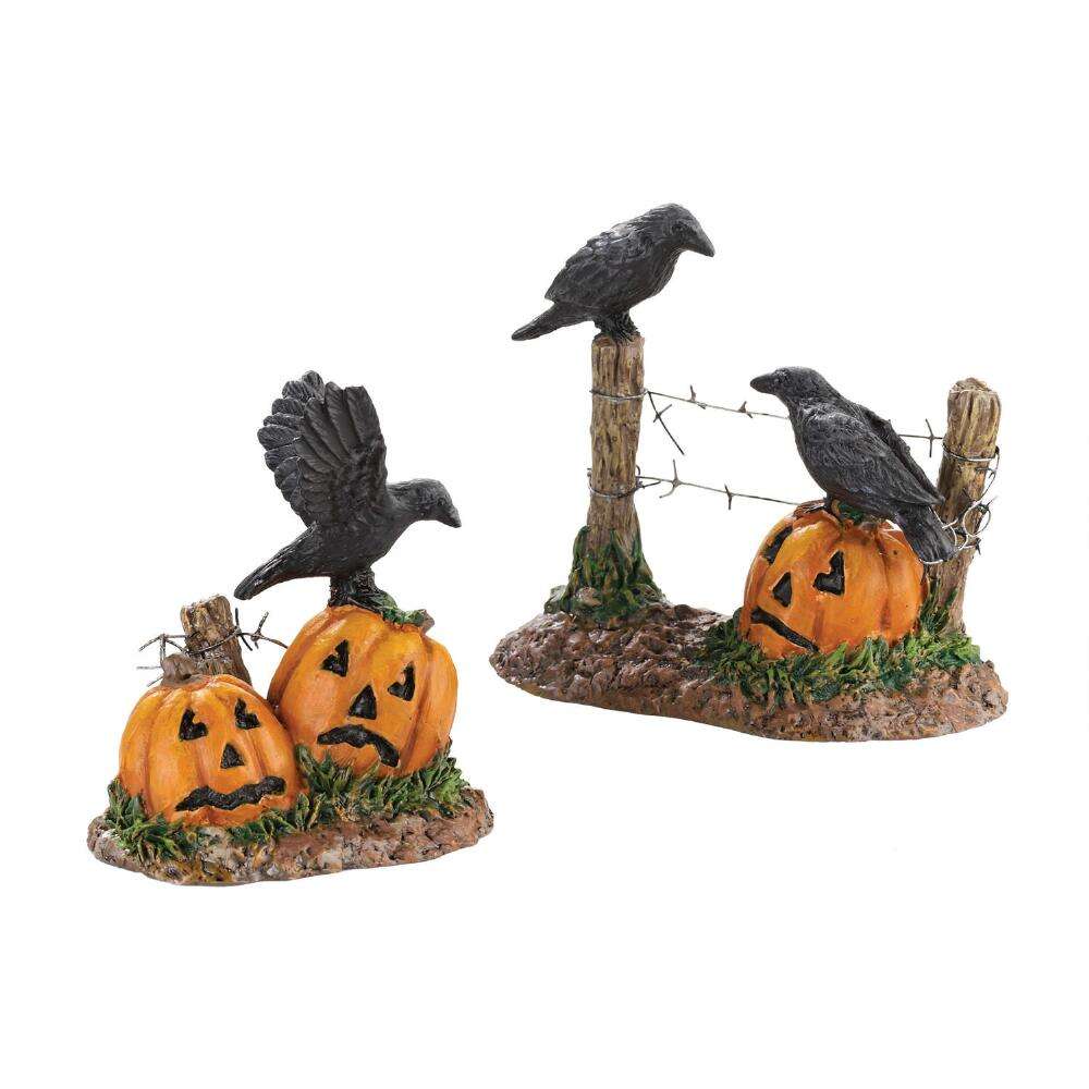 Dept 56 Halloween Village Halloween Ravens