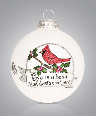 Cardinal Memorial Ball Ornament