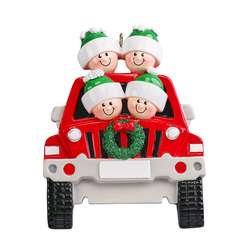 Suv Family Personalized Christmas Ornament Click for More Sizes
