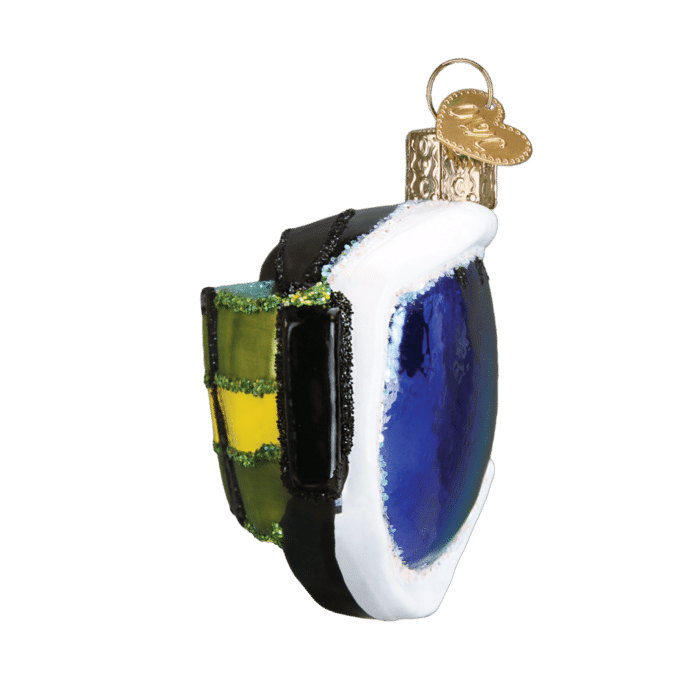 Old World Christmas Blown Glass Ski Googles Ornament