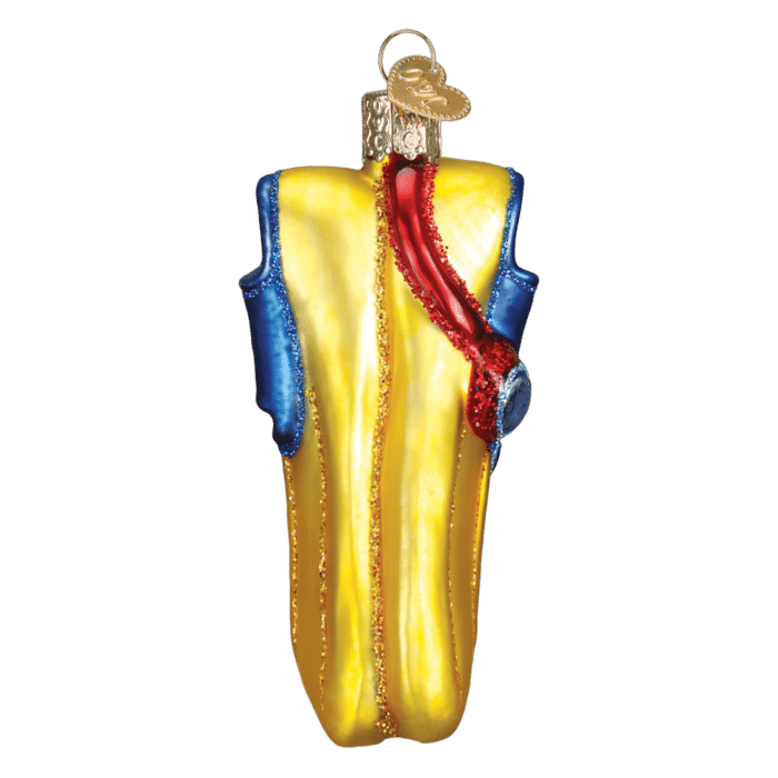 Old World Christmas Blown Glass Swim Flippers Ornament