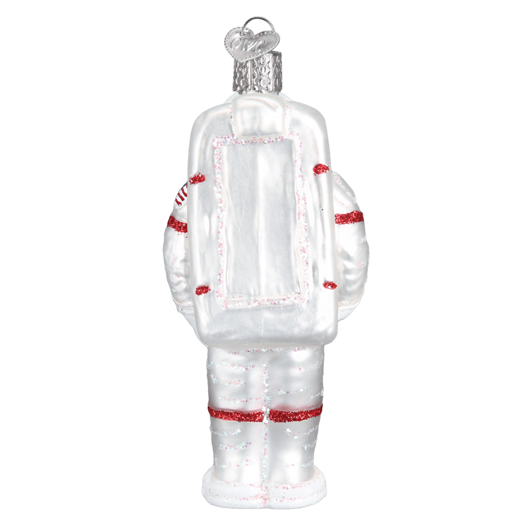 Old World Christmas Blown Glass Astronaut Ornament