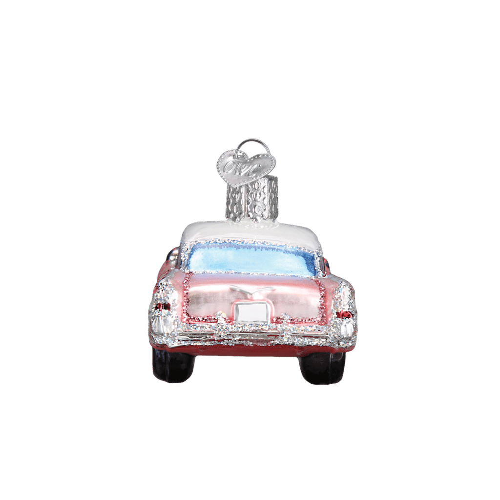 Old World Christmas Blown Glass 1957 Classic Car Ornament