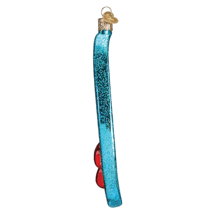 Old World Christmas Blown Glass Surfboard Ornament