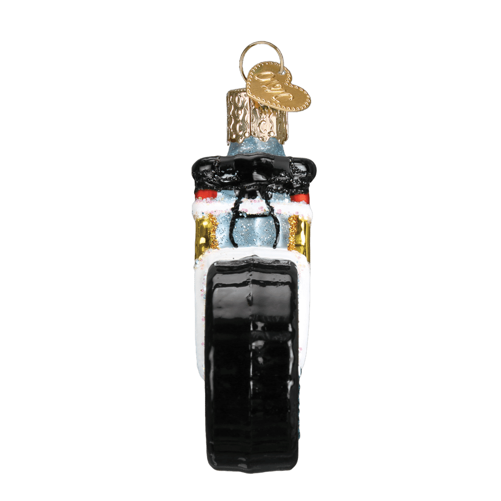 Old World Christmas Blown Glass Mountain Bike Ornament