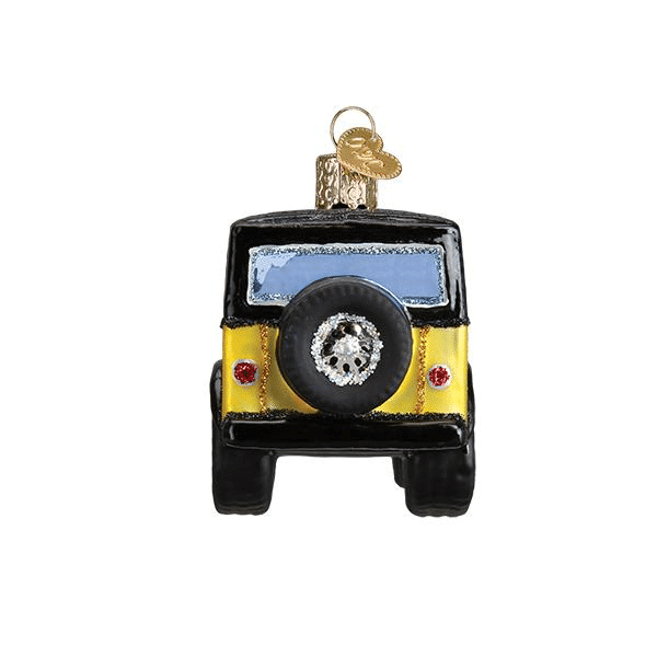 Old World Christmas Blown Glass Sport Utility Vehicle Ornament