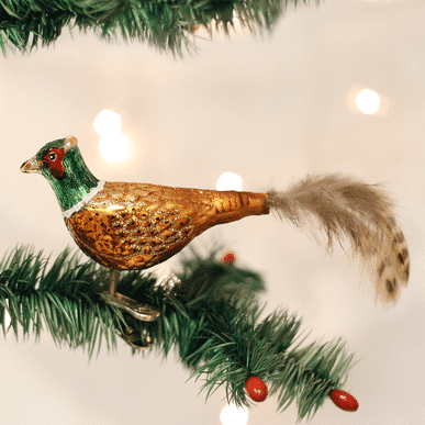 Pheasant Ornament Old World Christmas