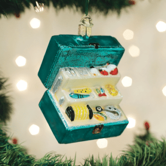 Tackle Box Ornament Old World Christmas