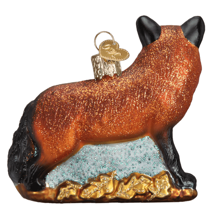 Red Fox Ornament Old World Christmas