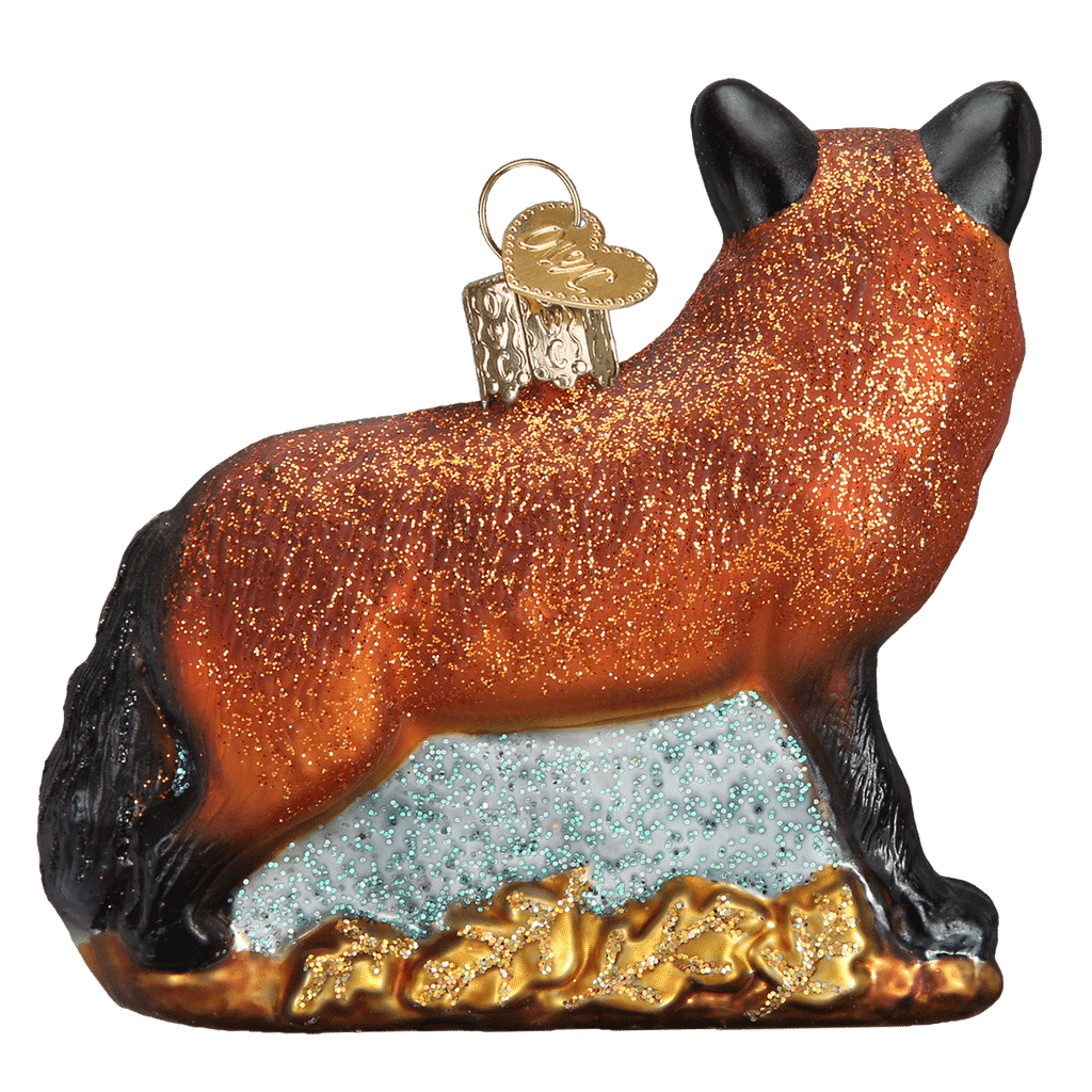 Red Fox Ornament Old World Christmas