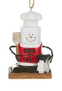 Smores Grilling Ornament
