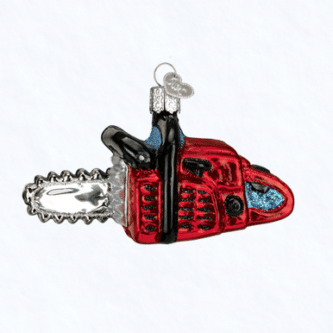 Old World Christmas Chainsaw Ornament