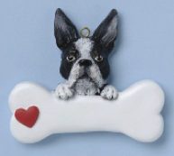 Boston Terrier Ornament