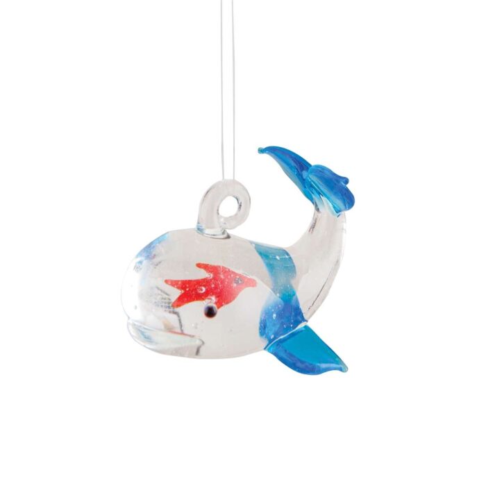 I Swallowed a Fish Glass Ornament