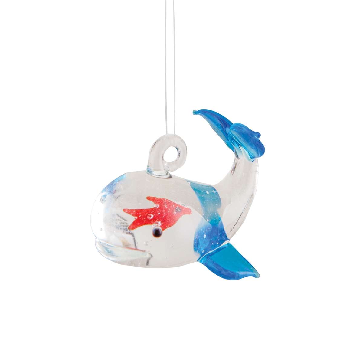 I Swallowed a Fish Glass Ornament