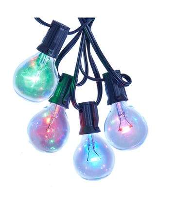 10 light Multi color G40 Led Light Set