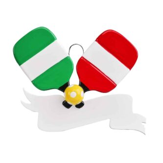 "Pickle Ball" Ornament Personalized