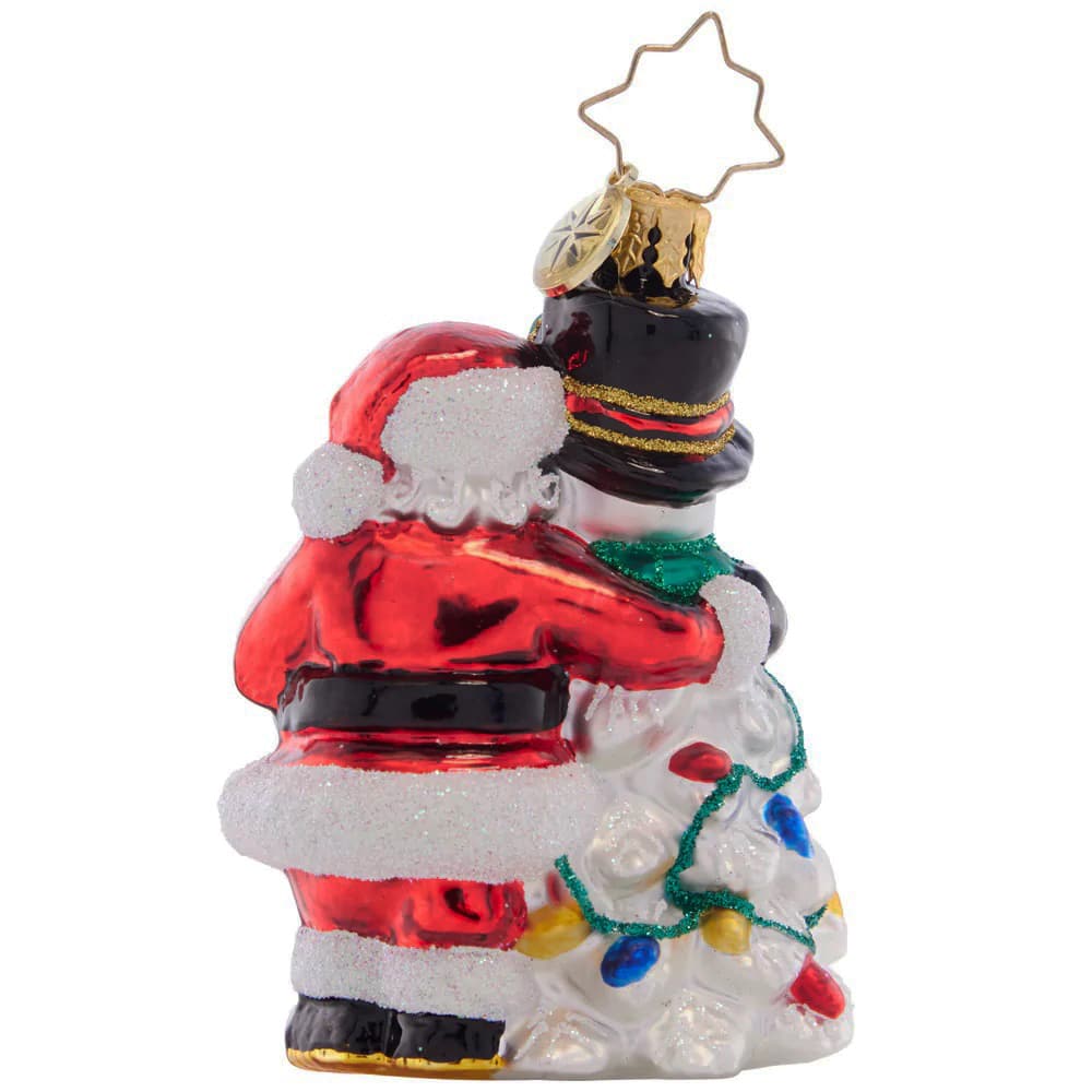 Back a Frosty Duo Gem by Radko