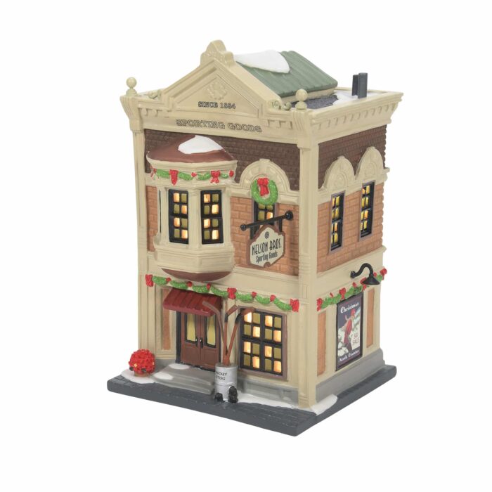 Thompsons Furniture  Holiday Furnishings Dept 56 Christmas in the City Front
