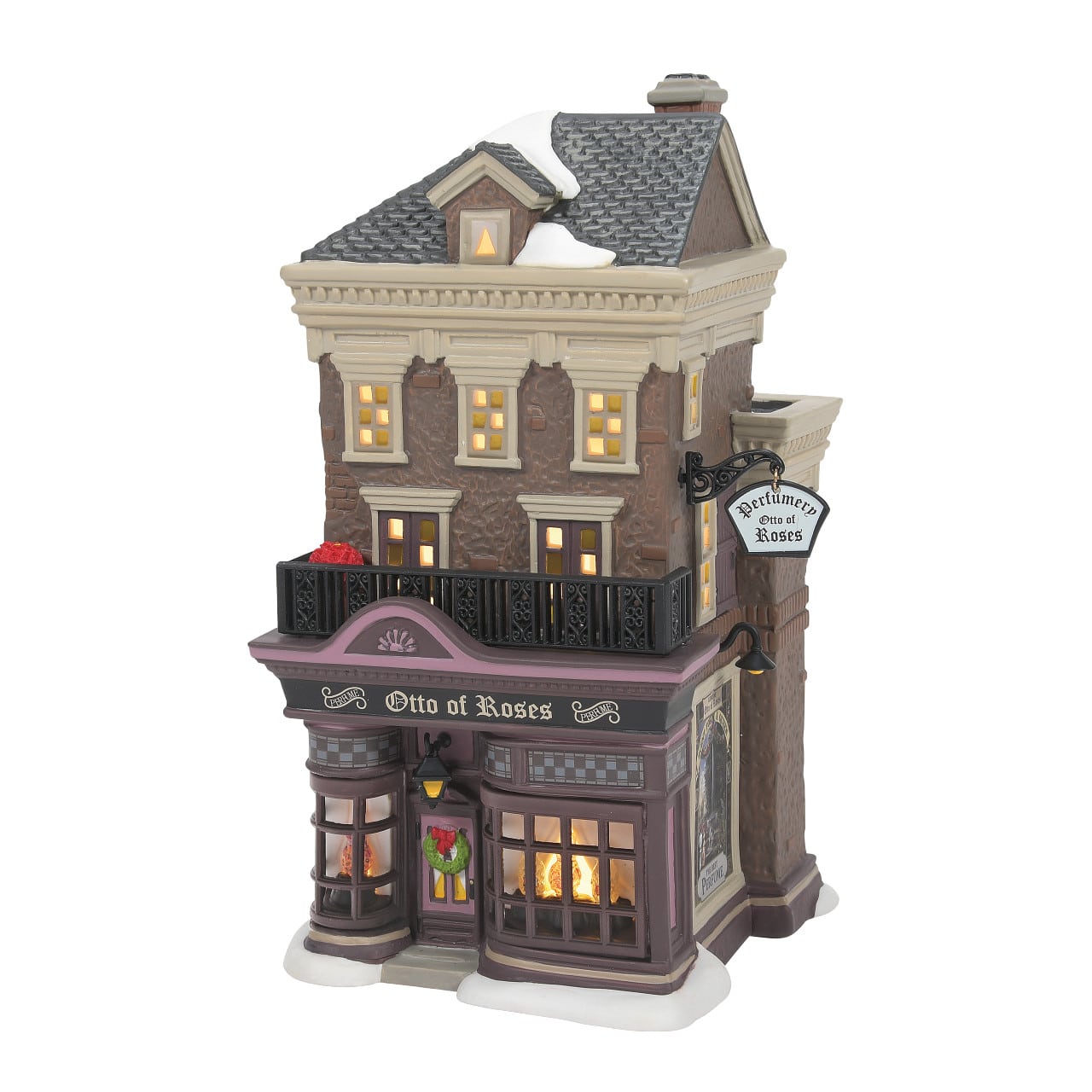 Front Otto of Roses Perfumery  Perfect Fragrance Dept 56 Dickens Village