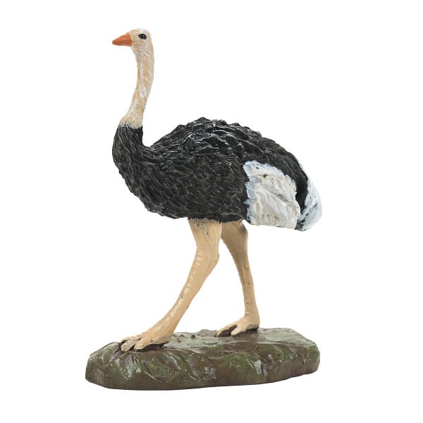 Zoological Gardens  Final Prep Before Opening Dept 56 Dickens Village Ostrich