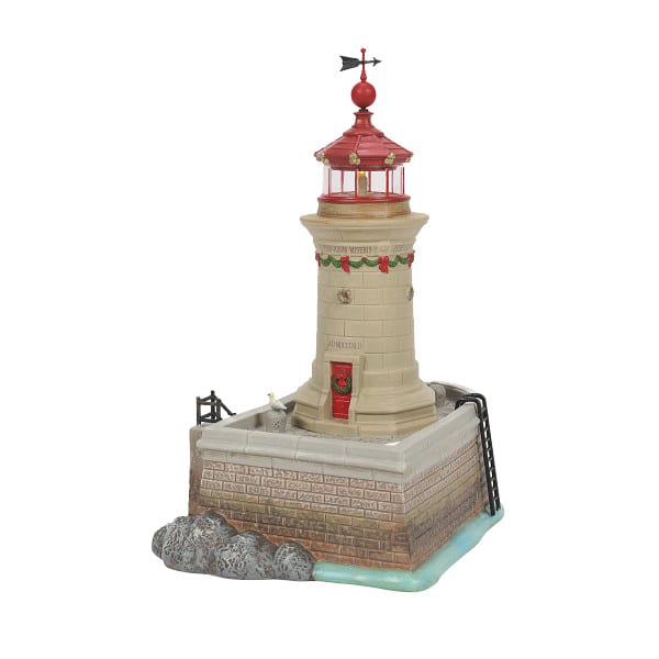 Front Ramsgate Lighthouse  Nightwatch Dept 56 Dickens Village