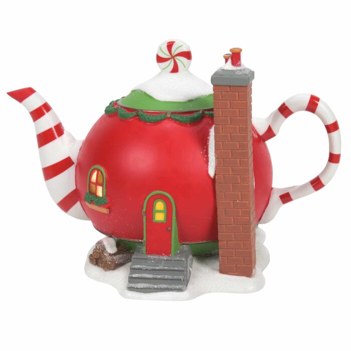 Back Peppermint Tea Shop  Teacup Delivery Dept 56 North Pole