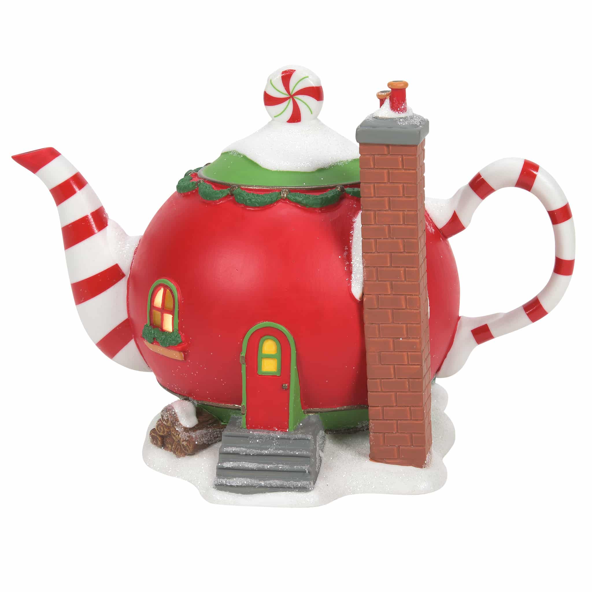 Back Peppermint Tea Shop  Teacup Delivery Dept 56 North Pole