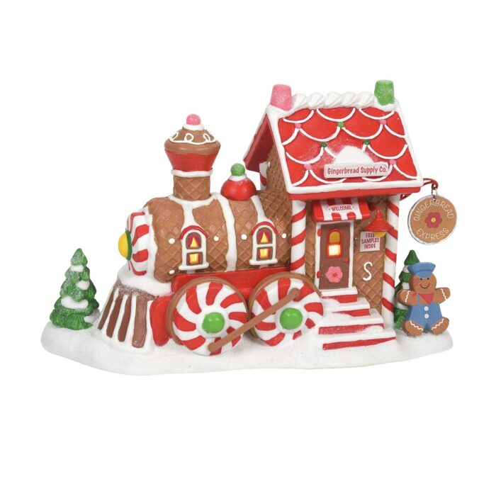 Front Gingerbread Supply Company  Button Treats Dept 56 North Pole