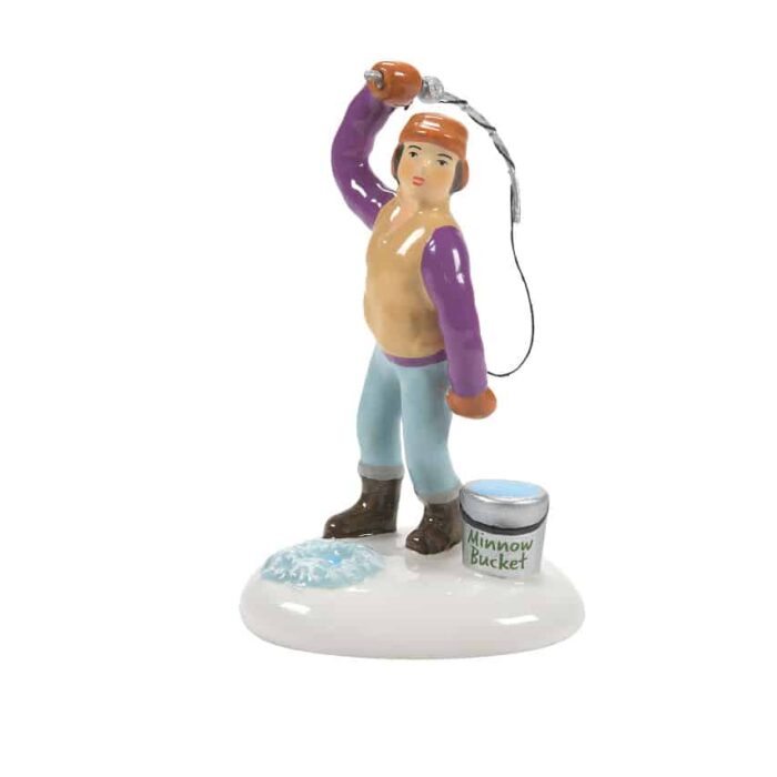 Accessory Perch Palace  Hooked a Big One Dept 56 Snow Village