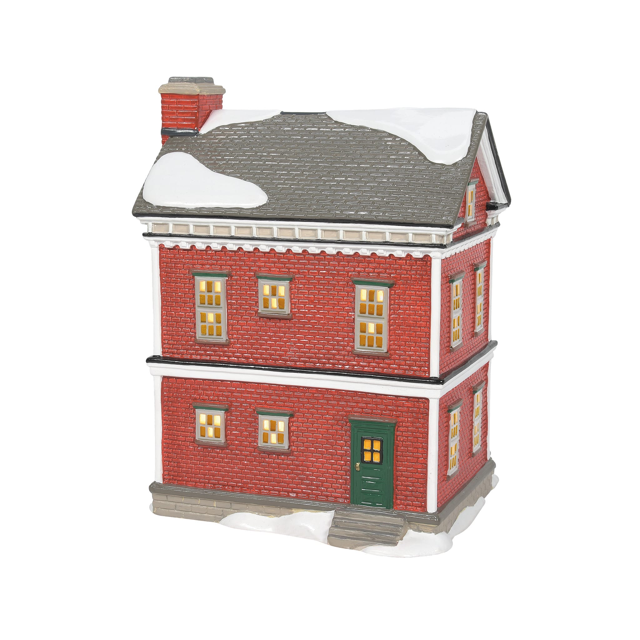 Ready for New Years Eve and We Made It Dept 56 Snow Village Back