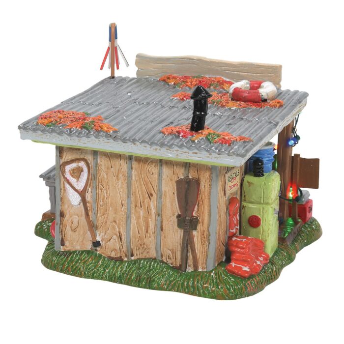 Selling the Bait Shop  Snots Gift Dept 56 Christmas Vacation Back