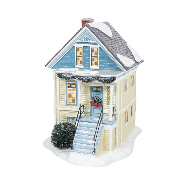 1231 Dunn Street  New Neighbors Dept 56 Snow Village Front