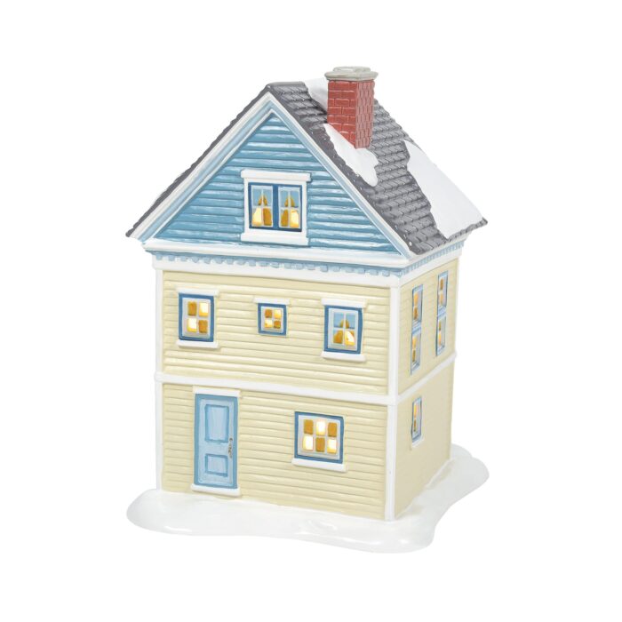 1231 Dunn Street  New Neighbors Dept 56 Snow Village Back