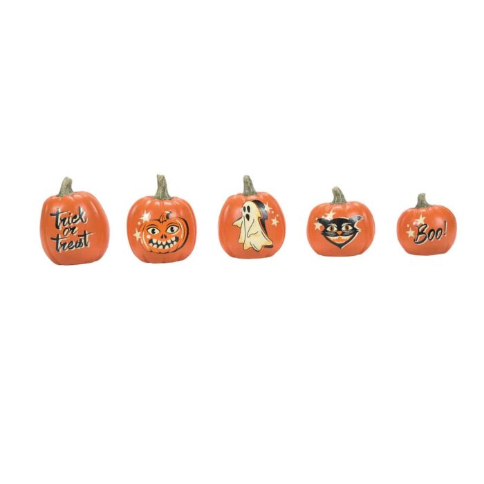 Vintage Pumpkins Dept 56 Halloween Village