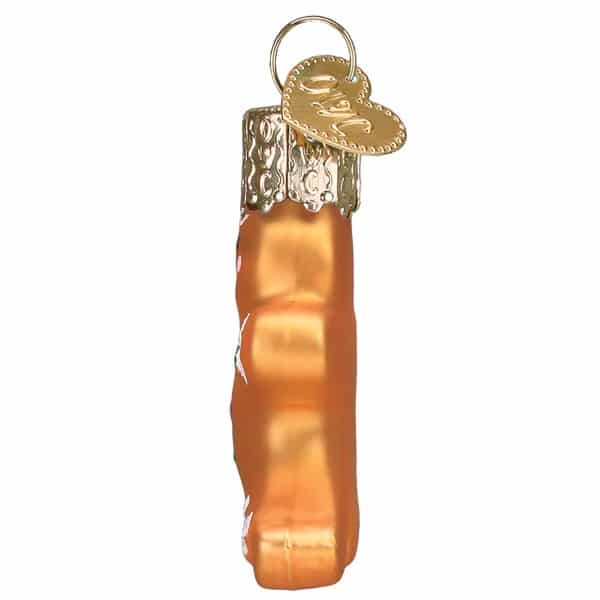 Side Mini Gingerbread Man Ornament Old World Christmas