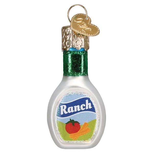 Back Mini Ranch Dressing Ornament Old World Christmas