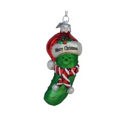 merry Christmas Pickle Ornament