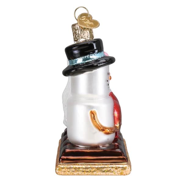 Smores In love Ornament Old World Christmas Side